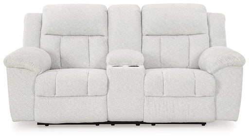 Frohn Reclining Loveseat with Console image
