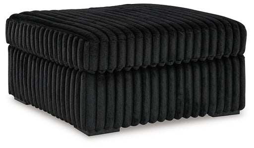 Midnight-Madness Oversized Accent Ottoman image