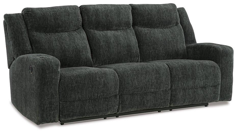 Martinglenn Reclining Sofa with Drop Down Table