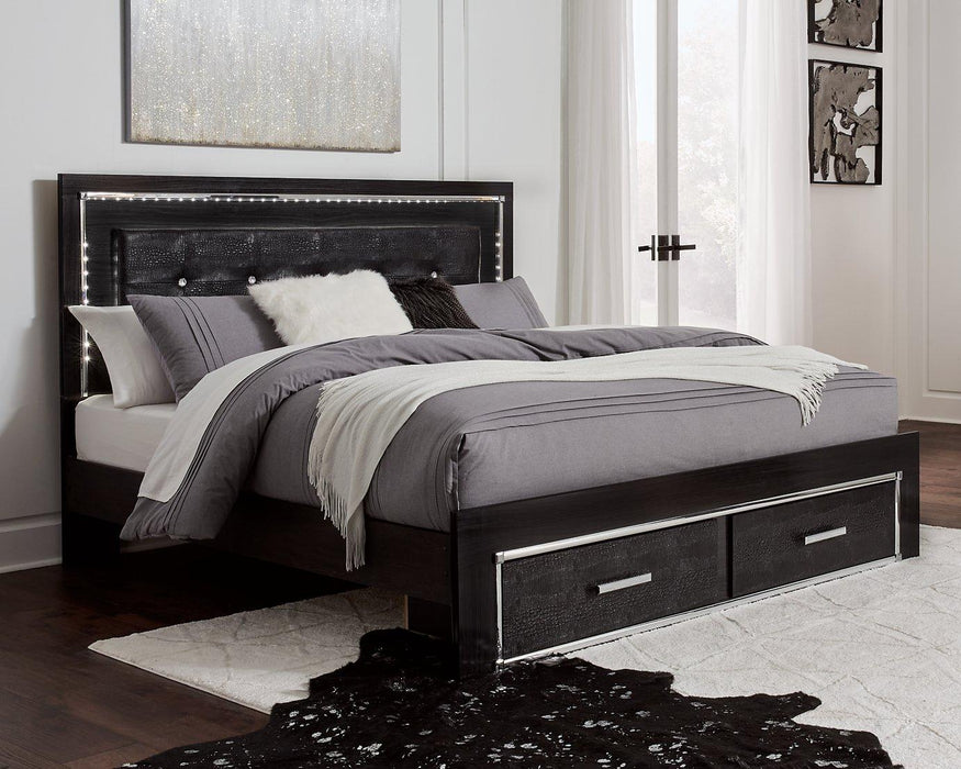 Kaydell Upholstered Bed with Storage