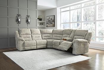 Family Den Power Reclining Sectional