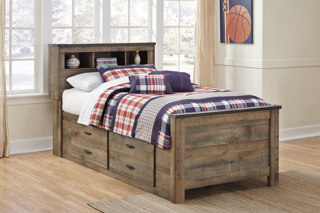 Trinell Youth Bed with 2 Storage Drawers