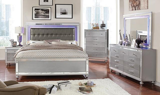 Brachium Silver Cal.King Bed image