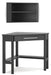 Otaska Home Office Corner Desk with Bookcase image