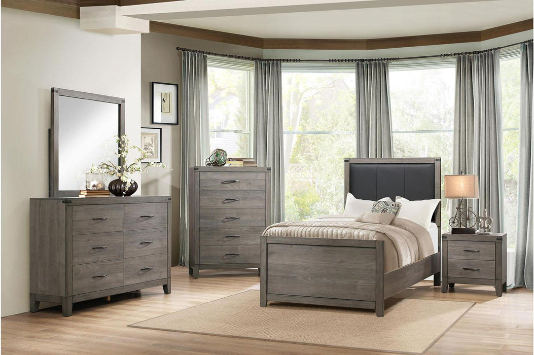 Homelegance Woodrow 6 Drawer Dresser in Gray 2042-5