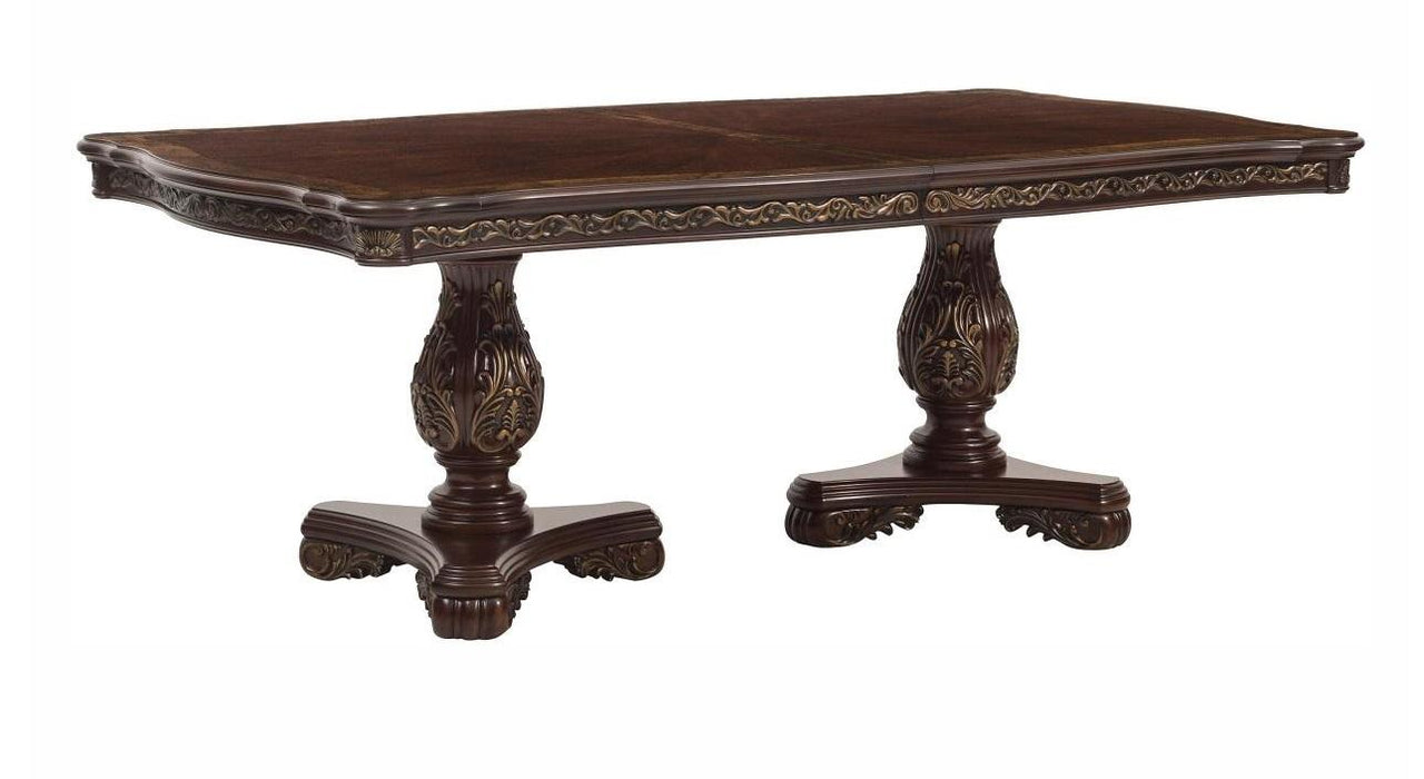 Deryn Park Dining Table in Dark Cherry 2243-114*