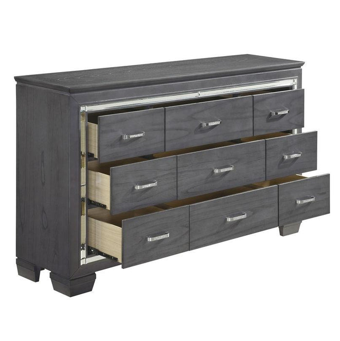 Homelegance Allura Dresser in Gray 1916GY-5