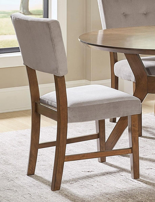 Homelegance Edam Side Chair in Light Oak (Set of 2)