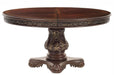 Homelegance Deryn Park Round Dining Table in Dark Cherry 2243-76* image