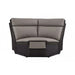 Homelegance Furniture Laertes Corner Seat in Taupe Gray 8318-CR image