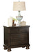 Homelegance Begonia Nightstand in Gray 1718GY-4 image