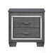 Homelegance Allura Nightstand in Gray 1916GY-4 image