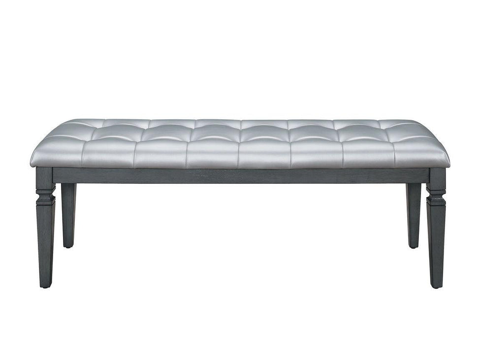 Allura Bed Bench in Gray 1916GY-FBH image