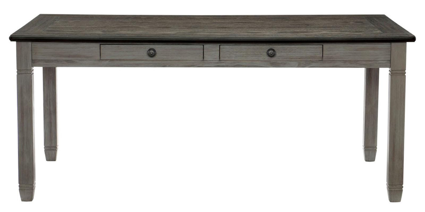 Granby Dining Table in Coffee and Antique Gray 5627GY-72 image