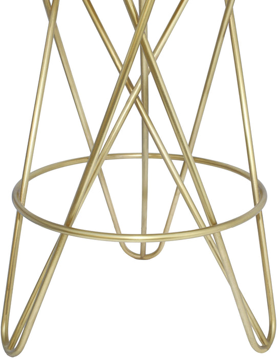 Mercury Gold Counter Stool