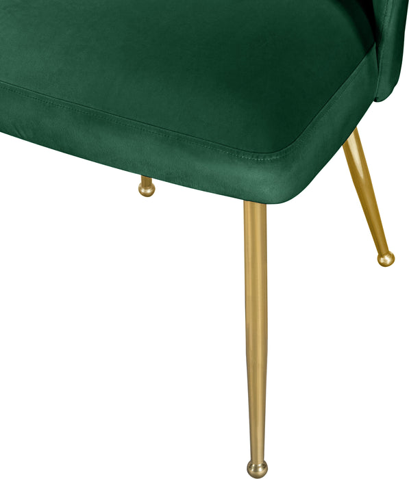 Logan Green Velvet Dining Chair